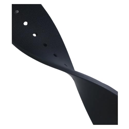Correa de silicona de 26 x 19 mm con rayas verticales para reloj Universe de hombre y mujer 5