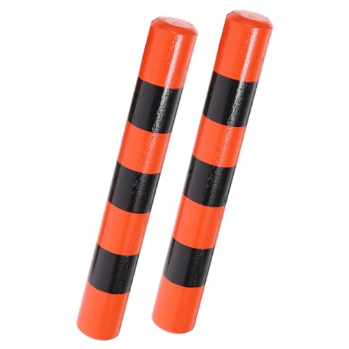 JOINPAYA 1 Pair Rhythm Sticks Decorative Wooden Music Instrument for Early Education Safe and Durable Percussion Tools to Enhance Hand Eye Coordination and Musical Interest