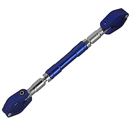 Gear Up Universal Adjustable Motorcycle Handlebar/Handle Rod Cross Bar for Royal Enfield Bullet 350 (Blue)