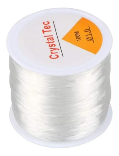 Elastico Silicone P Pulseira 1.0mm 100m Transparente