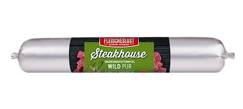 Fleischeslust Steakhouse Wild pur Wurst (1 x 600 Gramm)