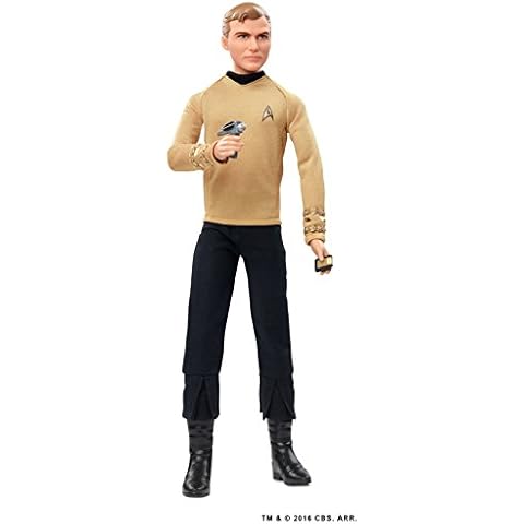 MATTEL BARBIE COLLECTOR DOLL - STAR TREK 50TH ANNIVERSARY THE ORIGINAL SERIES - BLACK LABEL CAPTAIN KIRK Cover