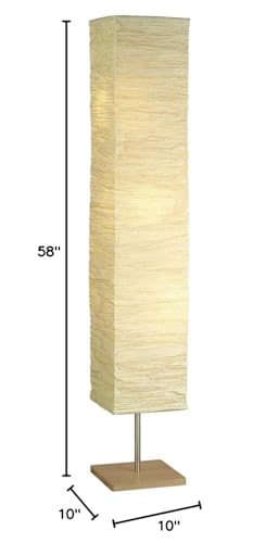 Adesso 8022-12 Transitional Three Light Floor Lamp From Dune Collection In Pwt thumb #5