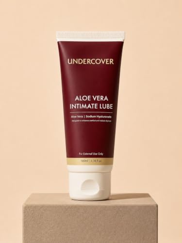 Image of Undercover By ZeroKaata Aloe Vera Water Based Lube For Men and Women (100 ml)