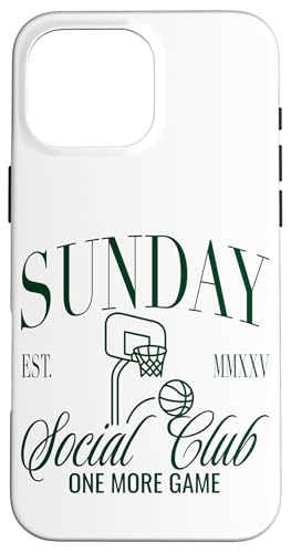 Sunday Club sbNAbv oXPbg{[ ONE MORE GAME OtBbN X}zP[X iPhone 16 Pro Max p