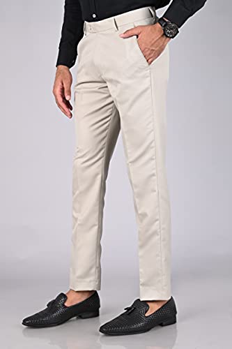 Image of Formal Pants for Men | Men's Slim fit Formal Pant Combo | Non Stretchable Trouser | Office wear Trousers