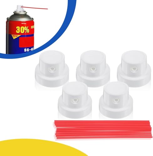 Repuesto para Spray Can con 15 Piezas en Plástico Rojo y Blanco miniatura 3