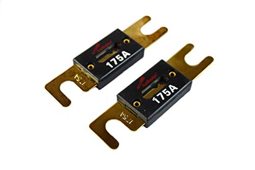 Audiopipe 175 Amp Anl Fuses Gold Plated Blister Pack 4 Fuses Car Audio Stereo #TOP3