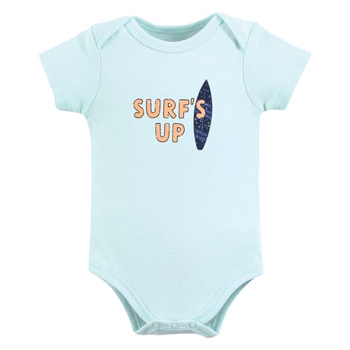 Image of Hudson Baby Unisex Baby Cotton Bodysuits 5-pack
