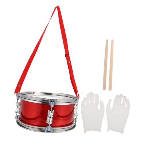 Parliky 1 Set Snare Drum Percussion Instrument for Develop Rhythm Skills Hand Eye Coordination for Parent Interaction