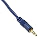 3ft CablesOnline 3.5mm Stereo Male to Dual (Rd/Wh) Mono 3.5mm Blue Audio Breakout Cable, AM-603C