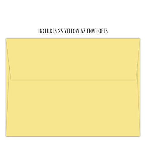 Kokopaperco 2 In 1 Woodland Baby Shower Invitations And Tear-Off Diaper Raffle Tickets. Gender Neutral Design With Woodland Animals. 25 5X7 Fill In The Blank Invites With Yellow A7 Envelopes. #TOP6