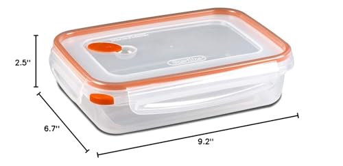 STERILITE 3211106 5.8C RectFood Container, 1 EA, Plastic - Image 2