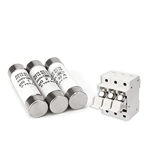 10  10*38 fZ~bNq[Y 10 × 38 ~[gq[Y 500V 1A 5A 6A 10A 20A × 32A RO15 RT19 RT14 RT18 JITZEGMD (Color : 1a, Size : 10PCS)