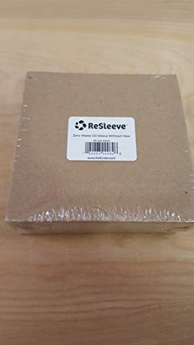 Guided Products ReSleeve Recycled Cardboard CD Sleeve, 25 pack (GDP00082)