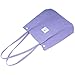 Corduroy Tote Bag Cute Tote Bags for Women Shoulder Bag with Inner Pocket for Work Beach Travel and Shopping Grocery (Purple)