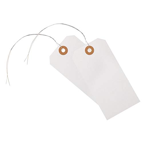Office Depot Shipping Tags With Wires, 4 3/4In. X 2 3/8In., Pack Of 100, Xs007005A #TOP2