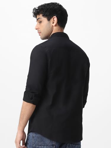 Image of Urbano Fashion Men's Cotton Full Sleeve Regular Fit Casual Solid Shirt