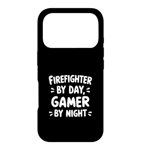 Carcasa para iPhone 17 Pro Bombero de día Jugador de Noche EMS Fire Responder Fighter
