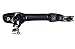 PT Auto Warehouse MA-3303P-FRK - Outside Exterior Outer Door Handle, Primed Black - without Keyhole, Passenger Side Front