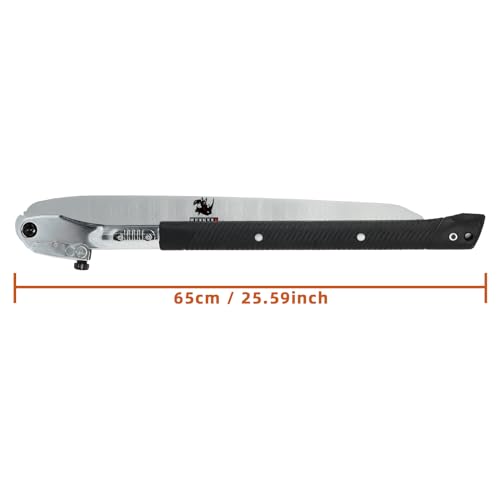 Hand Saw,Woodworking Tools Professional Folding Saw 500mm XXL Teeth - Image 2