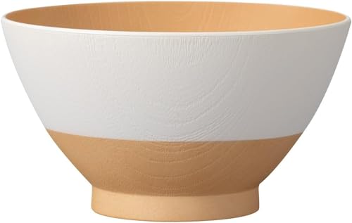 カノー 日々色 抗菌飯椀 しろ色 茶碗 BPAフリー 電子レンジ可 食洗器可 軽量 軽い 割れにくい 樹脂製 74622