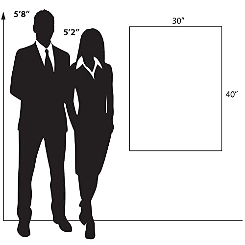 Image of Azar Displays 179640 Clear Acrylic Plexiglass Sheet Cut to Size, Quality 3 /16 inch Thick Acrylic, Transparent Plastic Board, Size: 30 inch x 40 inch Perspex Plastic Panel, DIY, Crafts, 2-Pack