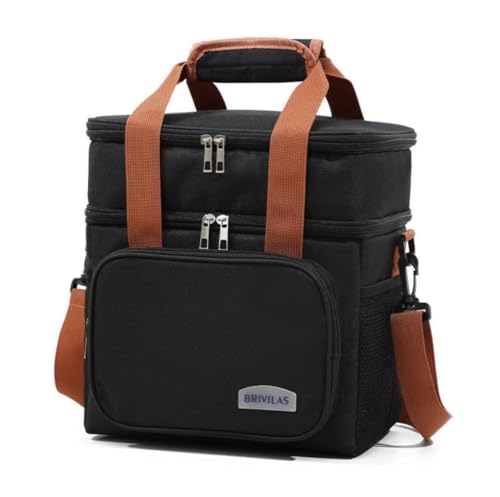 4. Bolsa Térmica Premium – Alta Capacidade, Isolamento Eficiente para Praia e Lazer (PRETO)