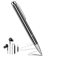 JUSTSTONE Digital Voice Recorder 100 GB, 1600 Stunden Aufnahmekapazität, 360° Surround-Aufnahme, One-Touch Aufnahme, Sprachaktivierung,AI Geräuschunterdrückung, Ideal für Klassenzimmer und Meetings