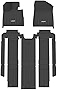 LASFIT Floor Mats Fit for 2021 2022 2023 Toyota Sienna 7-Passenger All Weather Custom Fit Car Floor Liners