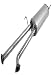 Walker 56209 Quiet-Flow Stainless Steel Muffler Assembly