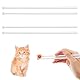 Wanmu 2 Paar Katzenpfoten Essstäbchen, Wiederverwendbare Cat Paw Chopsticks, Süße Pfotenabdrücke Stäbchen für Party, Tierliebhaber, Küche, Restaurant, Zuhause, Hotel, Lustige Geschenk