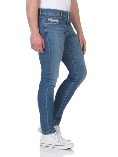 Image of Diesel Mens 2019 D-strukt | Medium waist slim fit with stretch denim comfort