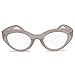 2SeeLife Pink Bold Cat Eye Reading Glasses for Women to Look Stylish with High Vision - Comfortable for All Face Shape Womens Reading Glasses -Readers For Women - Reading Glasses 1.0 Womens Readers
