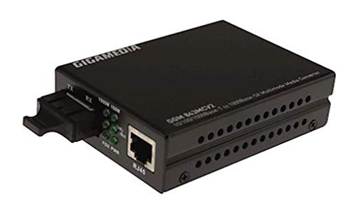 Convertisseur gigamedia 843mcv2 ethernet gigabit vers fibre