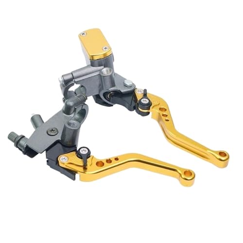 Levier d'embrayage 22mm pour moto et scooter gris doré