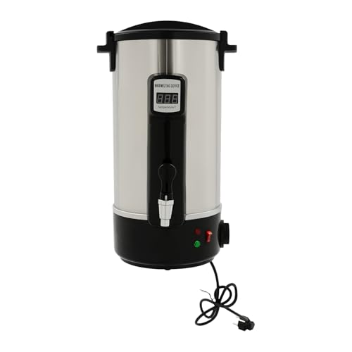 Derretidor de cera Mudshape de 10 l con boquilla calefactora antiembozo para velas