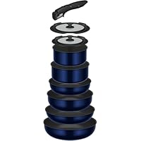 THERMOS ガス火専用 9点セット　未使用未開封品 あすつく サーモス 取っ手のとれるフライパン9点セット ガス火