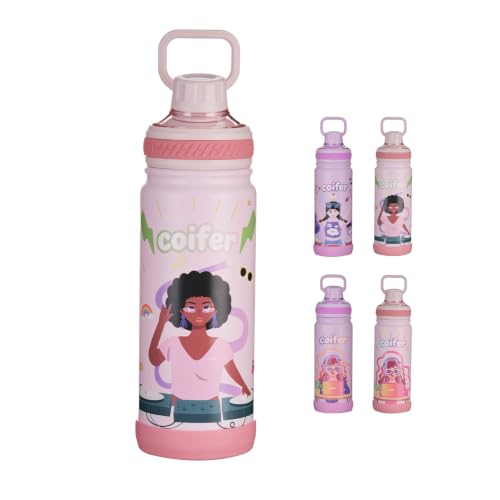 Coifer 22 oz Insulated Water Bottle with Handle - image 1