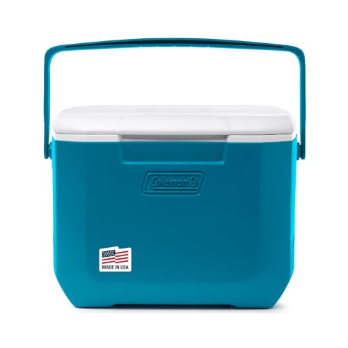Image of Coleman Chiller 9 /16 /30 /48 /60qt Cooler with Ice Retention, Leak Resistant, Great for Camping, Concerts, Sports, and More