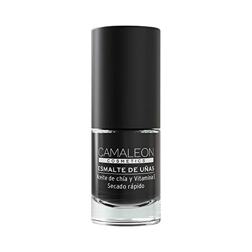 CAMALEON Esmalte DE UÑAS Negro 6ml.