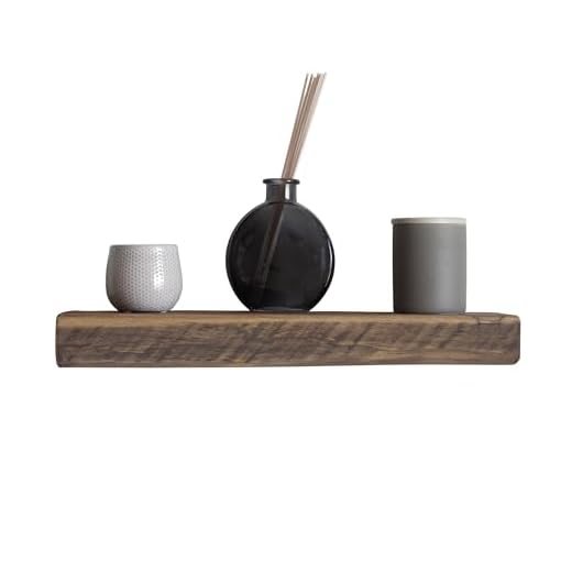 17+ Creative Rustic Camper Remodel Ideas to Transform Your Space 2 MY VINTAGE FINDS Reclaimed Wood Floating Shelves Real Solid Thick Wood Rustic Shelf Handmade