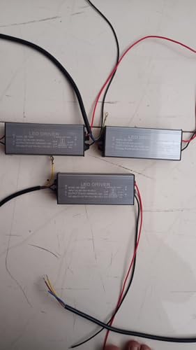 Image of 3 Quantity LED Street /Flood Light Repair, 100 Watt 3000mA, Input: AC 230V, Output: DC 24-40V, IP66 And 6KV Surge,OVP,UVP,OTP Protection (Pack of 3)