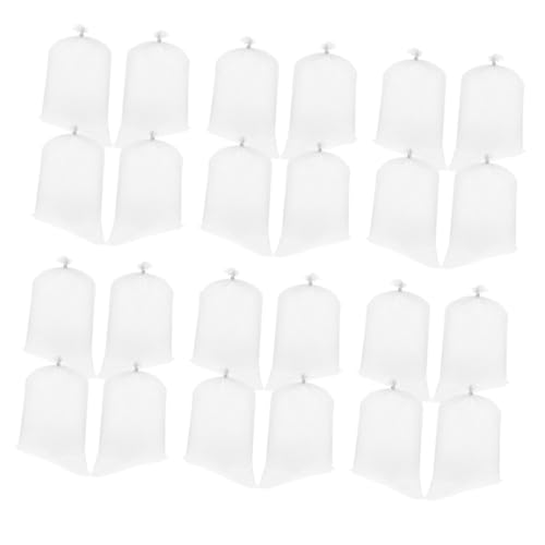 Cabilock Soft Flexible Cotton Candy Bags 100pcs for Party Favors Candy Wrappers