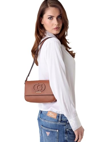 Bolso bandolera GUESS de cuero con asa ajustable modelo HWBG9905210 2