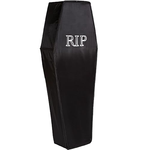 Spooky Cemetery Pop Up Coffin - 60" x 24" (3-Piece)