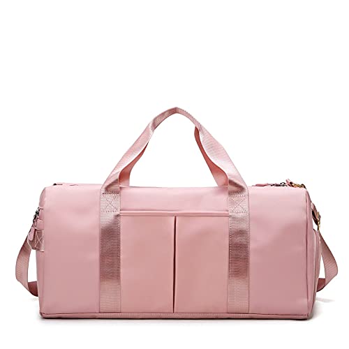 Waterproof Weekend Duffel Bag with Shoe Compartment