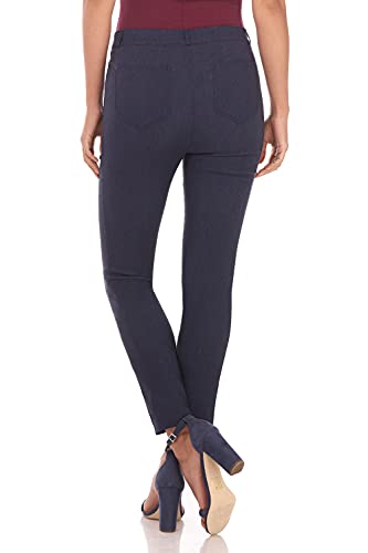 Rekucci Women's Comfort 5 Pocket Skinny Pant with Stretch Waistband3
