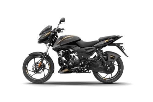 Image of Bajaj Pulsar 125 Disc C&G Split Seat Ebony Black Gold DKL Booking for Ex-Showroom Price