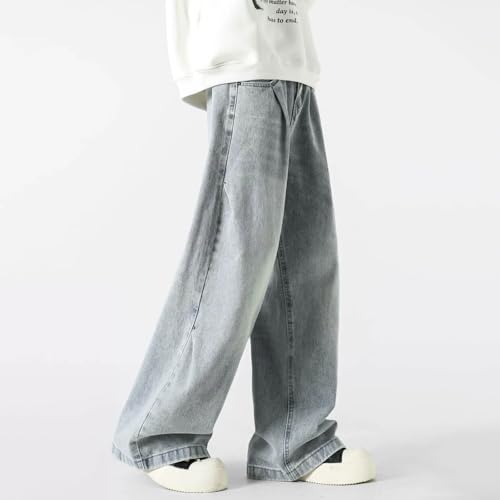Jeans larges Y2K pour vos sessions de skate et sorties urbaines décontractées - 3